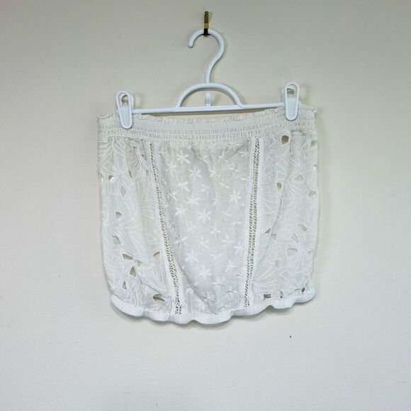 Ramy Brook Nicki Eyelet Strapless Top Small - Picture 2 of 10